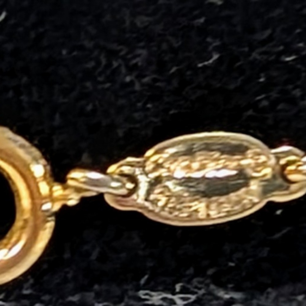Christian Dior Vintage Gold Classic Necklace - Picture 5 of 10